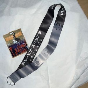 DISNEY Star Wars 2pcs Lanyard & Pouch Black Spire Outpost